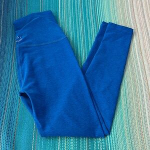 Beyond Yoga Spacedye High Waisted Midi Blue Leggings